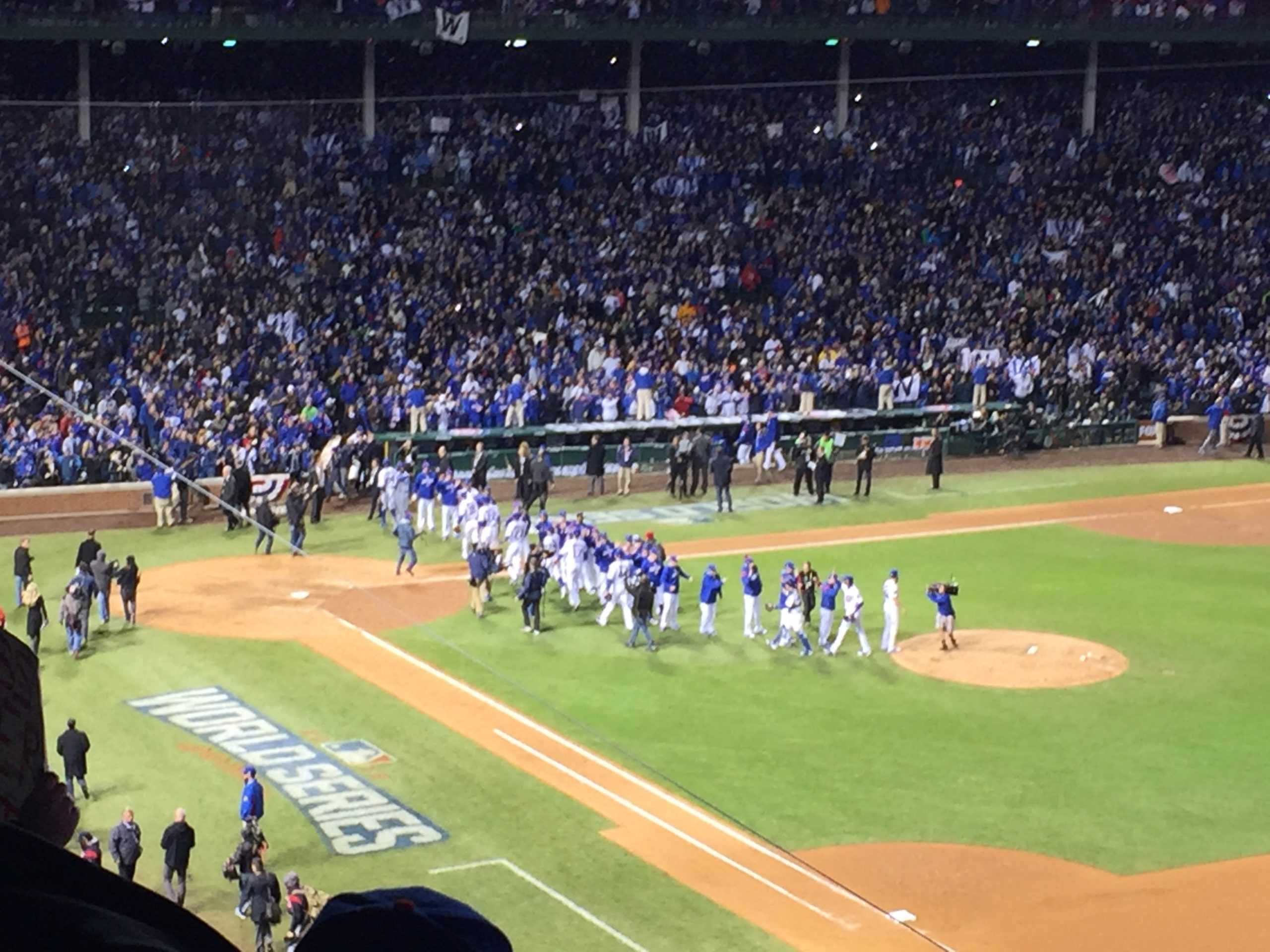 Cubs World Series pictures