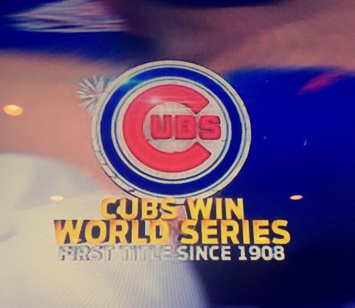 Cubs World Series pictures