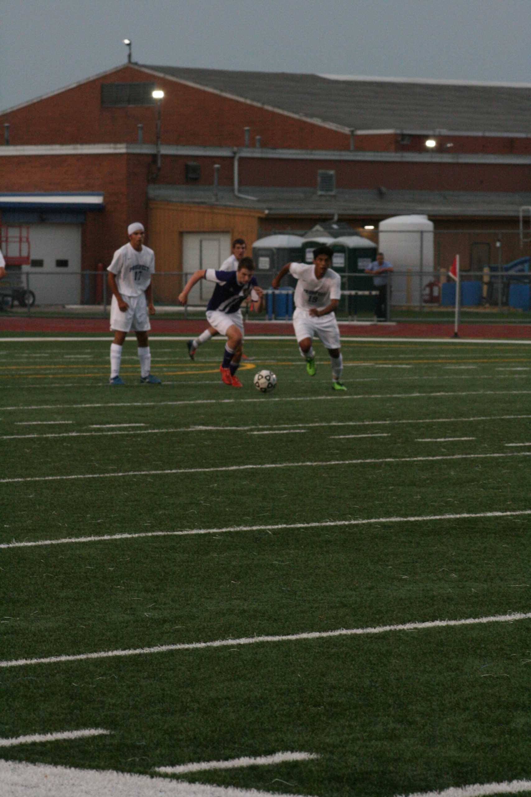 Soccer faces off against Conant