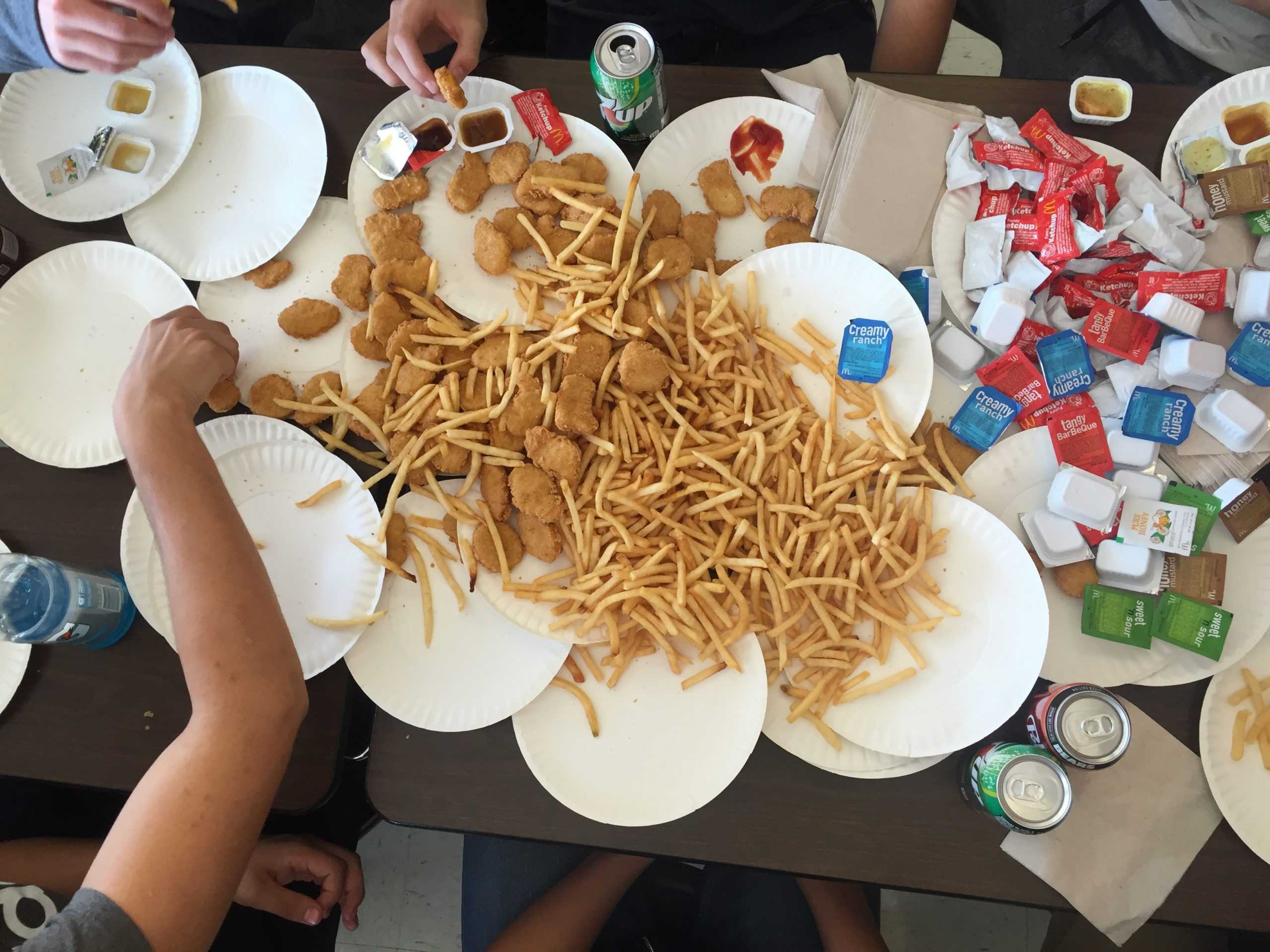 "17,000 calories, 1 bond."