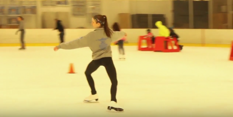 Rebecca Benyk on ice