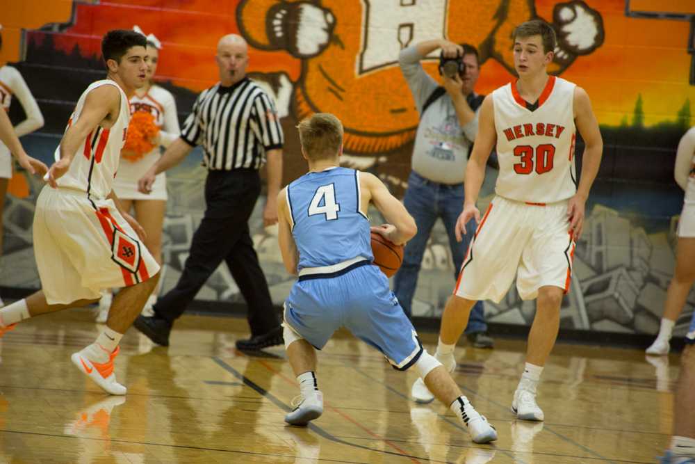 Photo album: Knights basketball plays Hersey 12/3