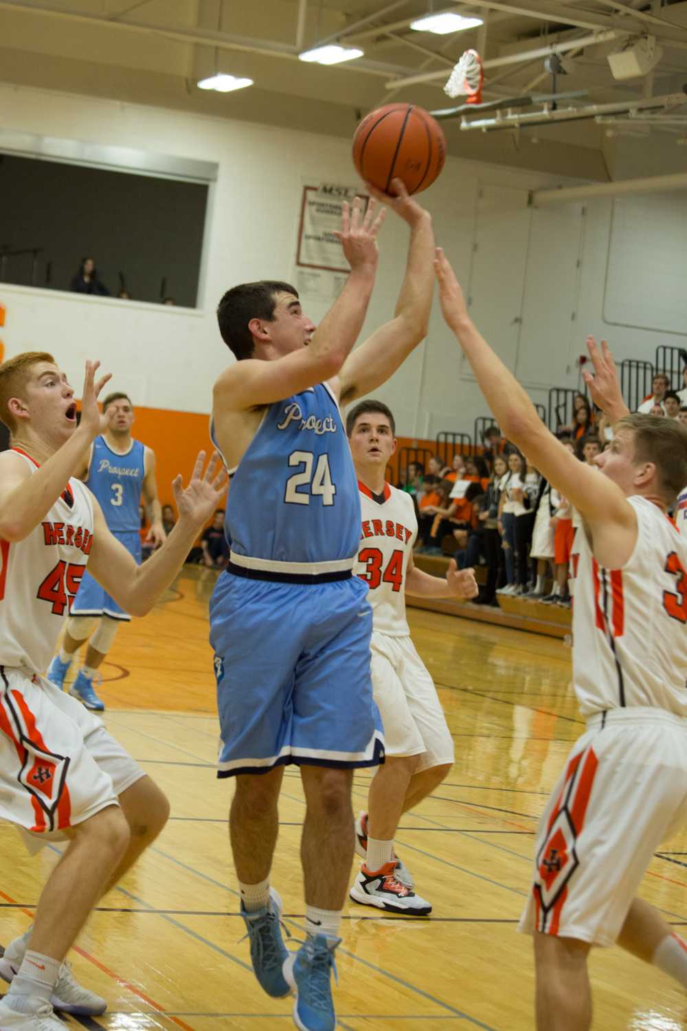 Photo album: Knights basketball plays Hersey 12/3
