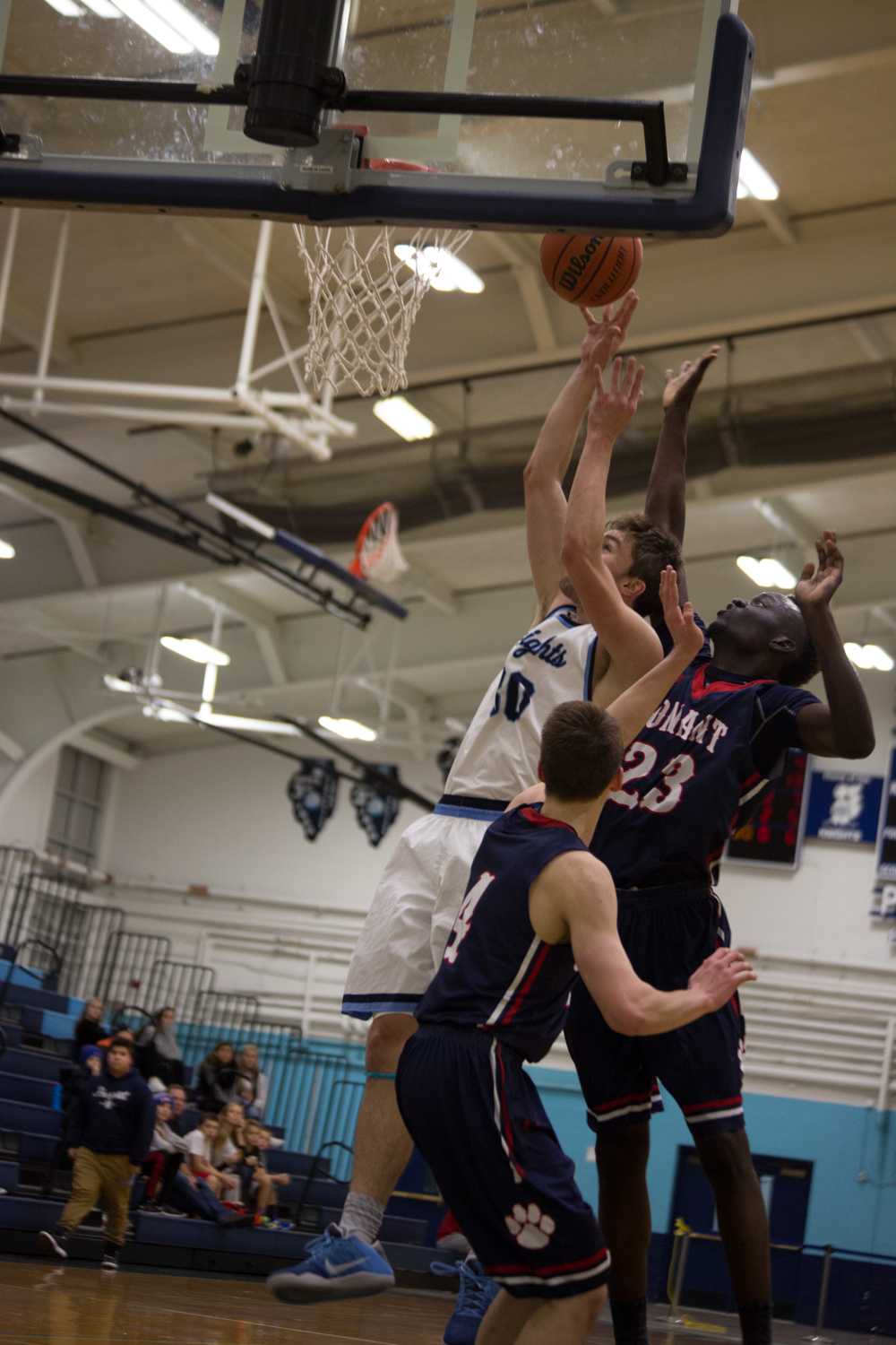 Photo album: boys' basketball game 1/10