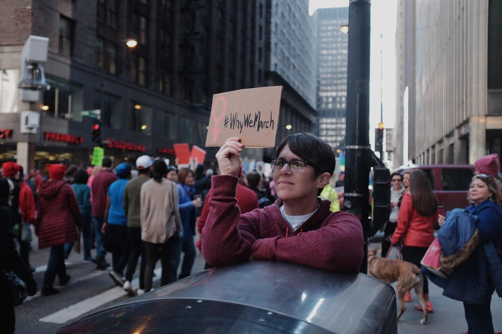 PHOTO ALBUM: Women's march Chicago