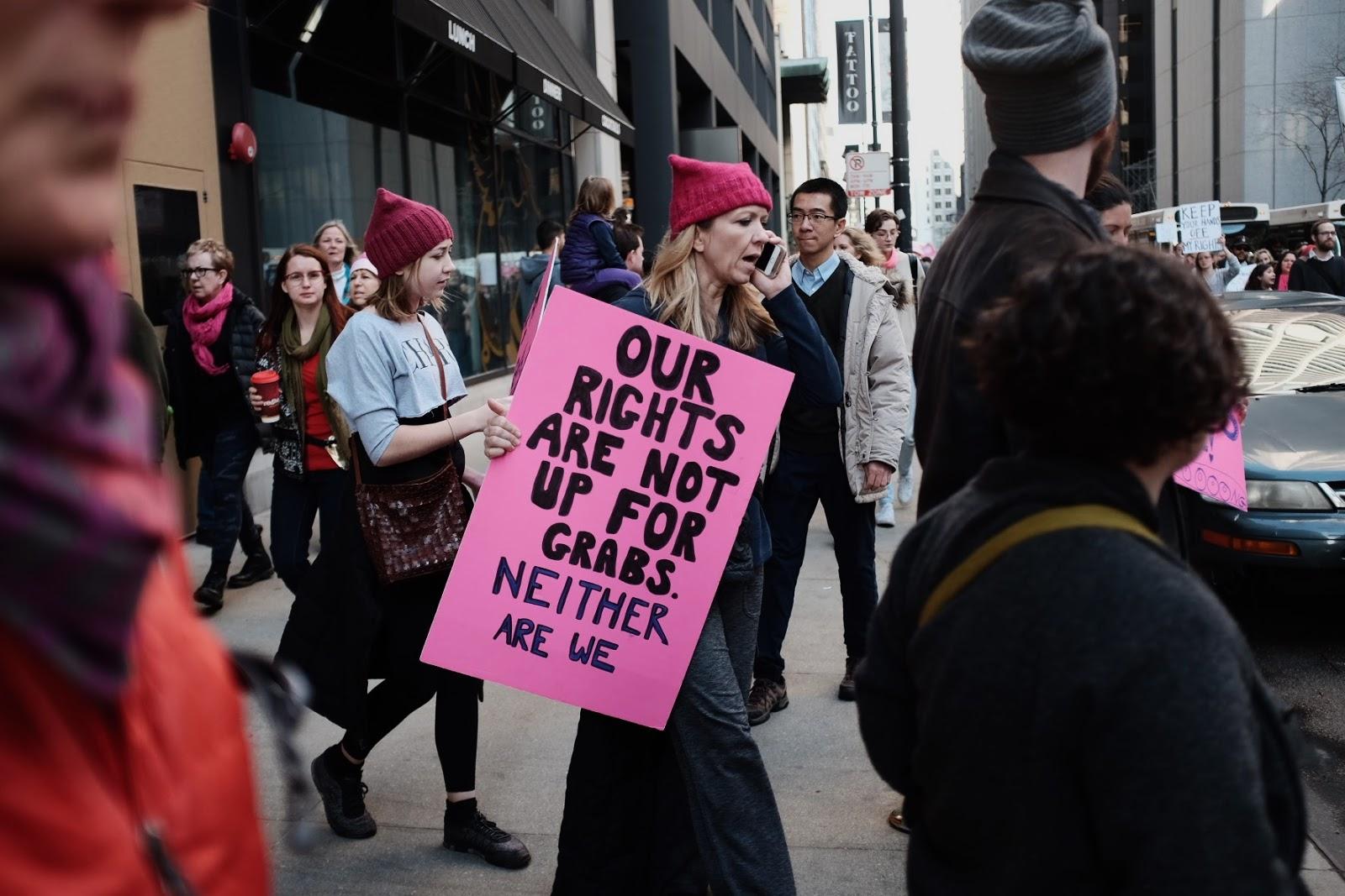 PHOTO ALBUM: Women's march Chicago