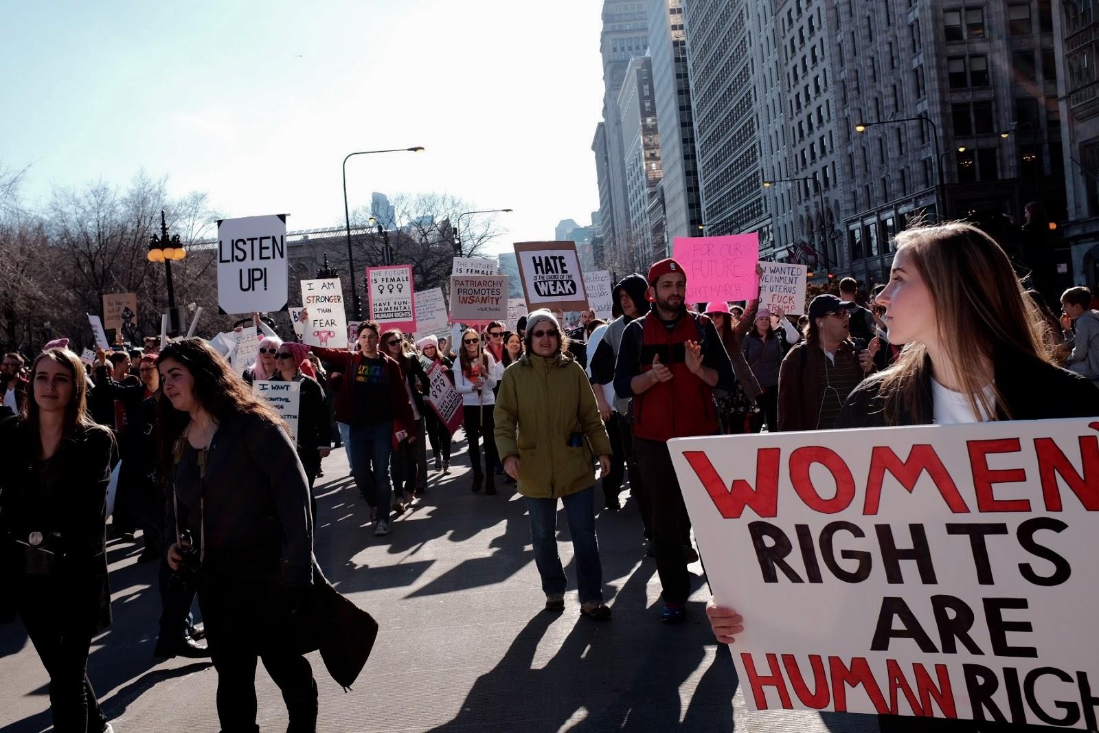 PHOTO ALBUM: Women's march Chicago