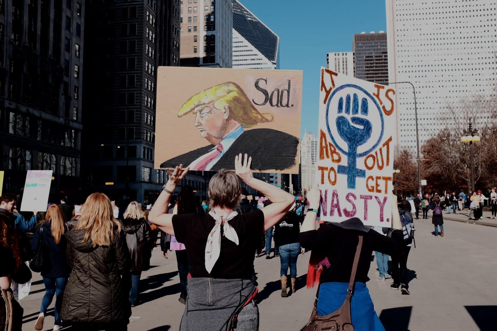 PHOTO ALBUM: Women's march Chicago