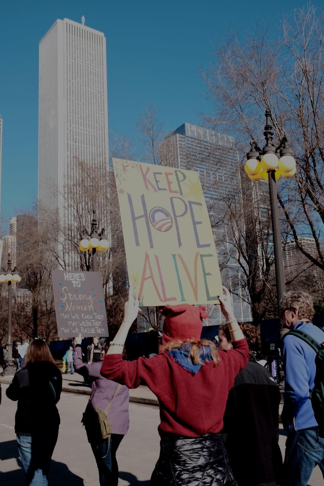 PHOTO ALBUM: Women's march Chicago