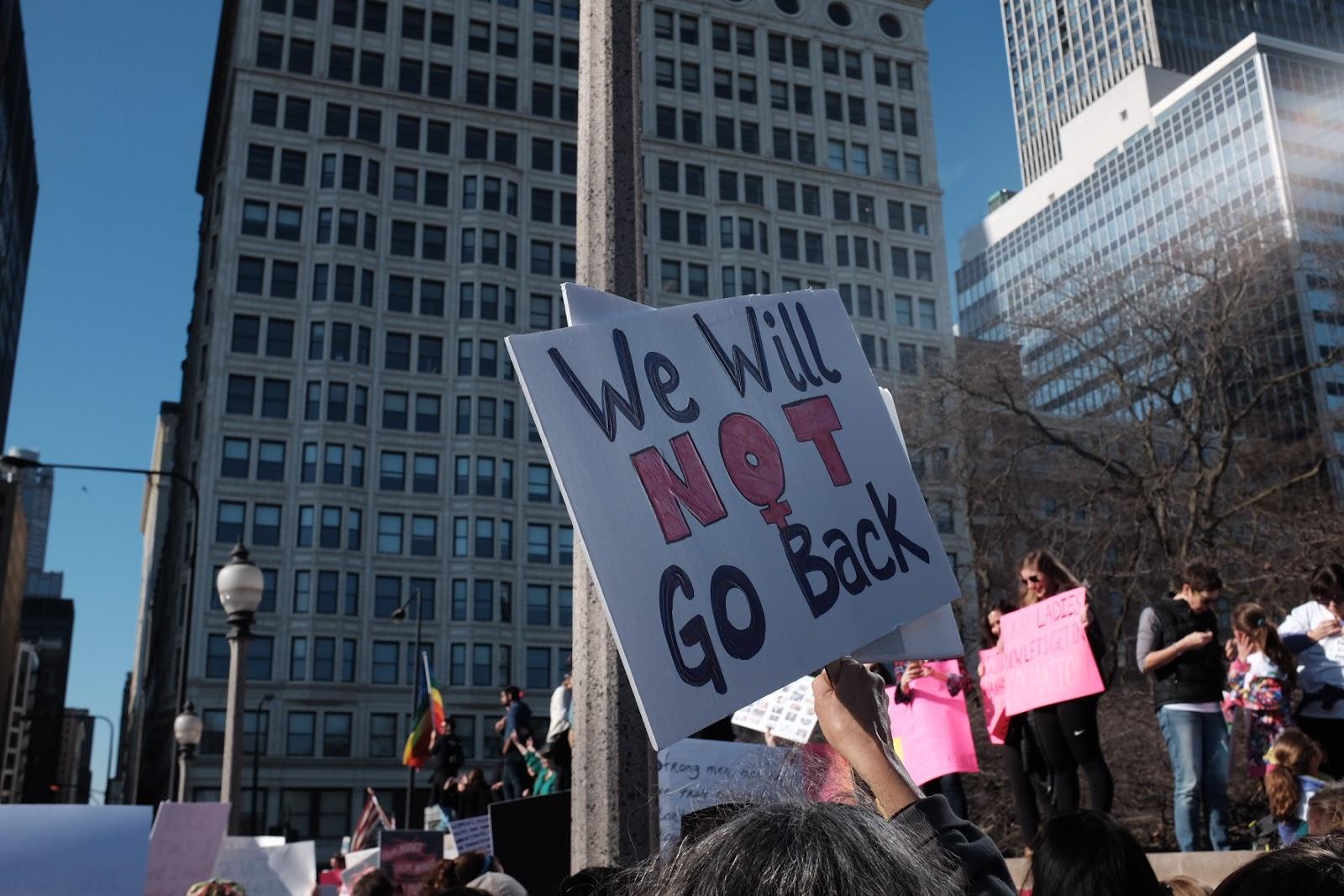 PHOTO ALBUM: Women's march Chicago