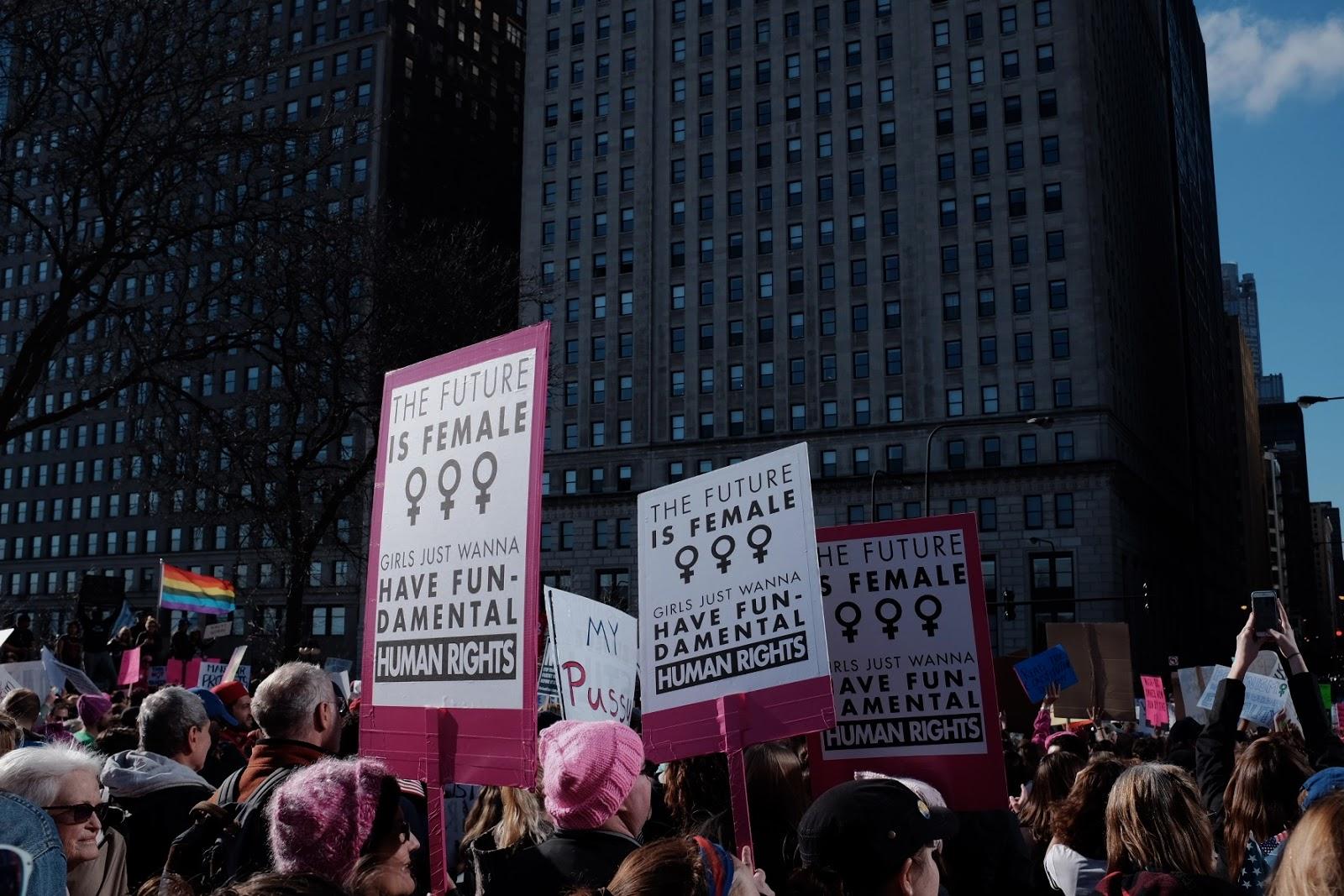 PHOTO ALBUM: Women's march Chicago