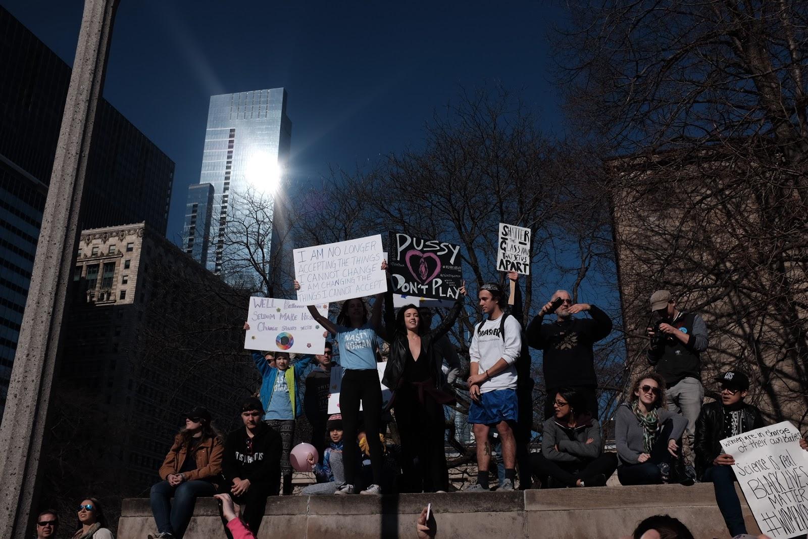 PHOTO ALBUM: Women's march Chicago
