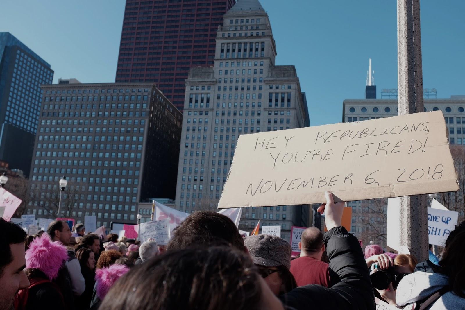 PHOTO ALBUM: Women's march Chicago