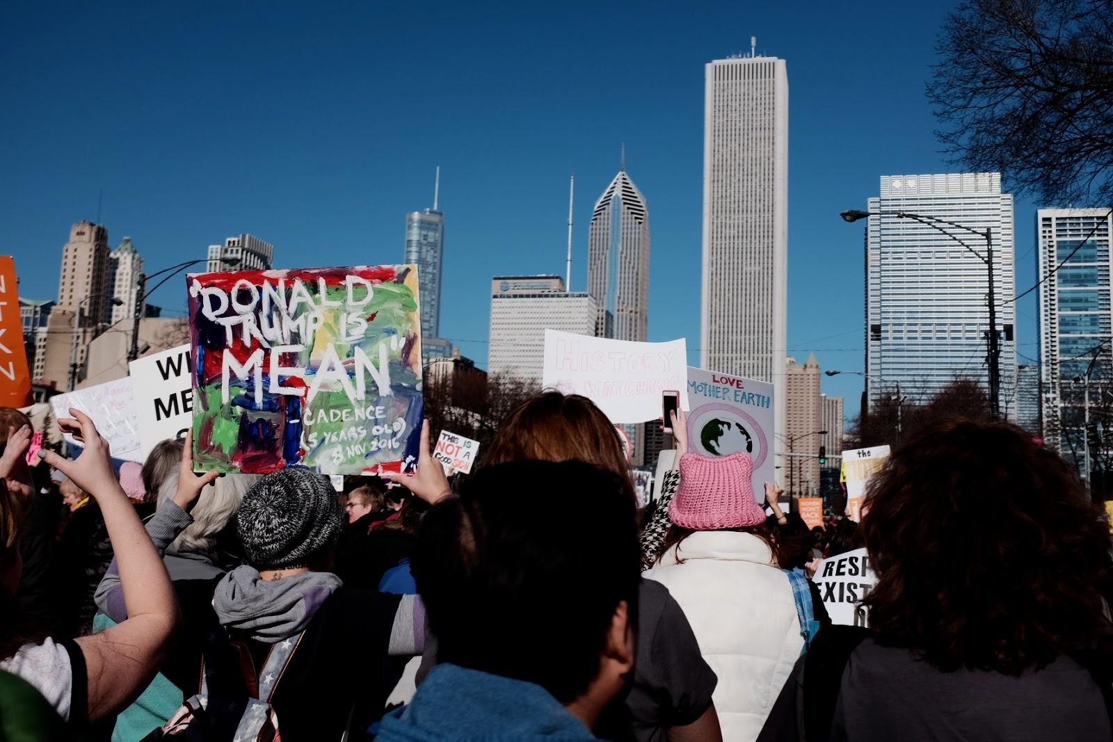 PHOTO ALBUM: Women's march Chicago