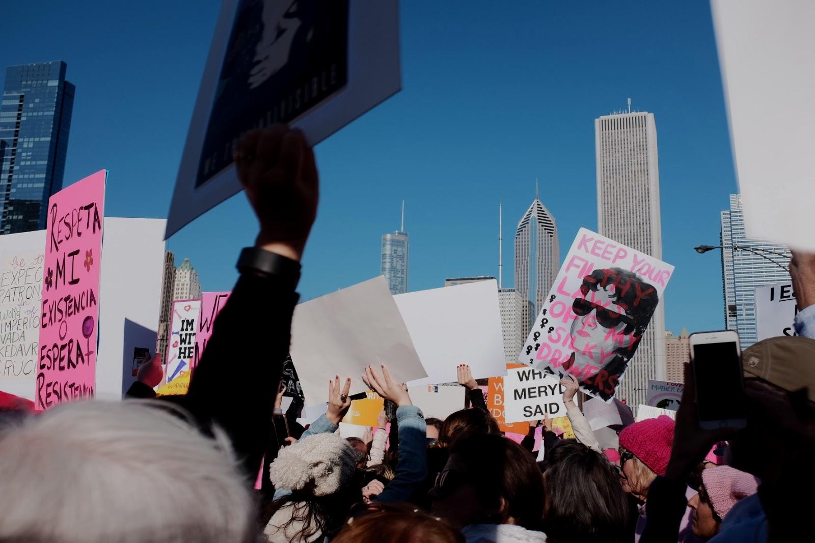 PHOTO ALBUM: Women's march Chicago