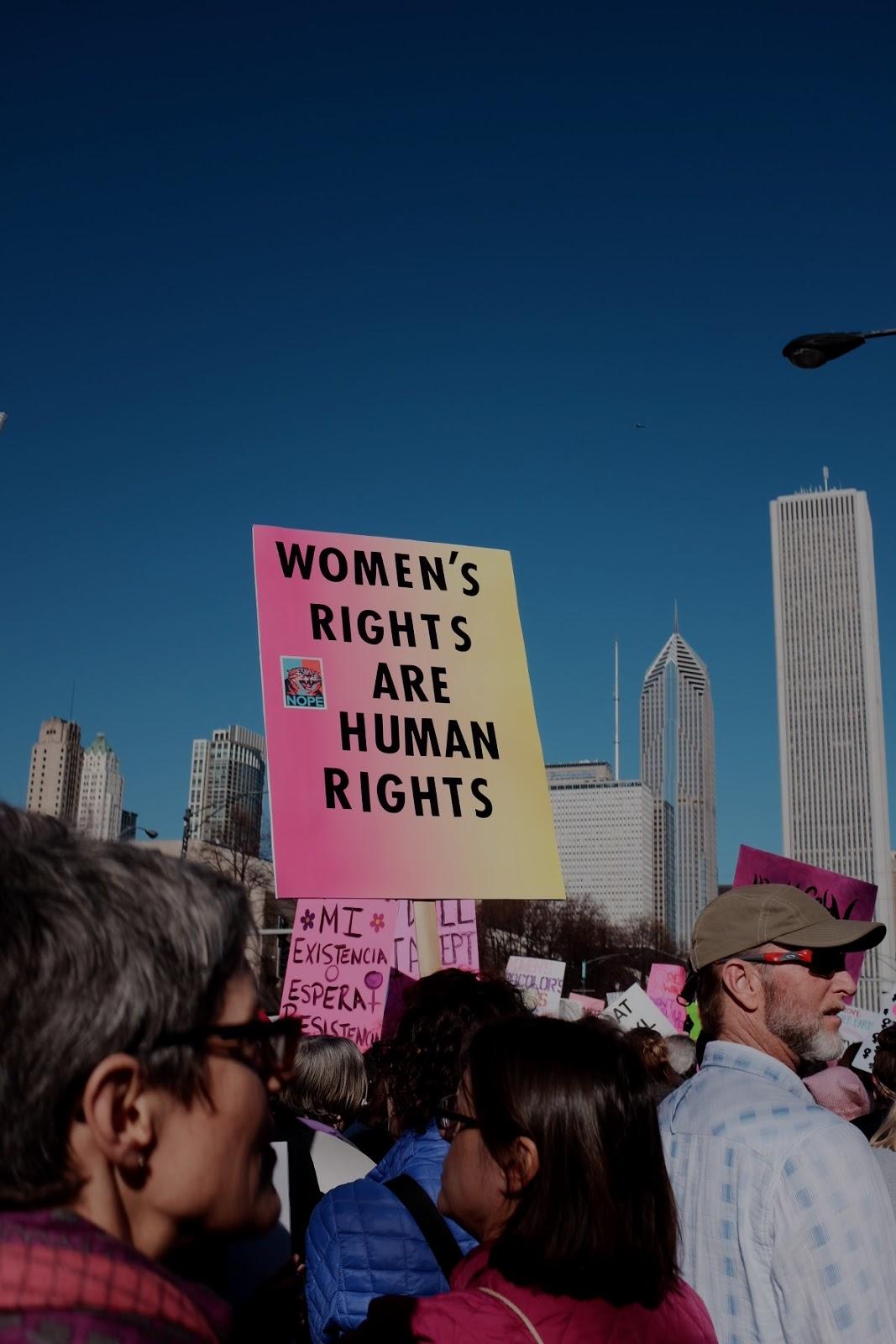 PHOTO ALBUM: Women's march Chicago