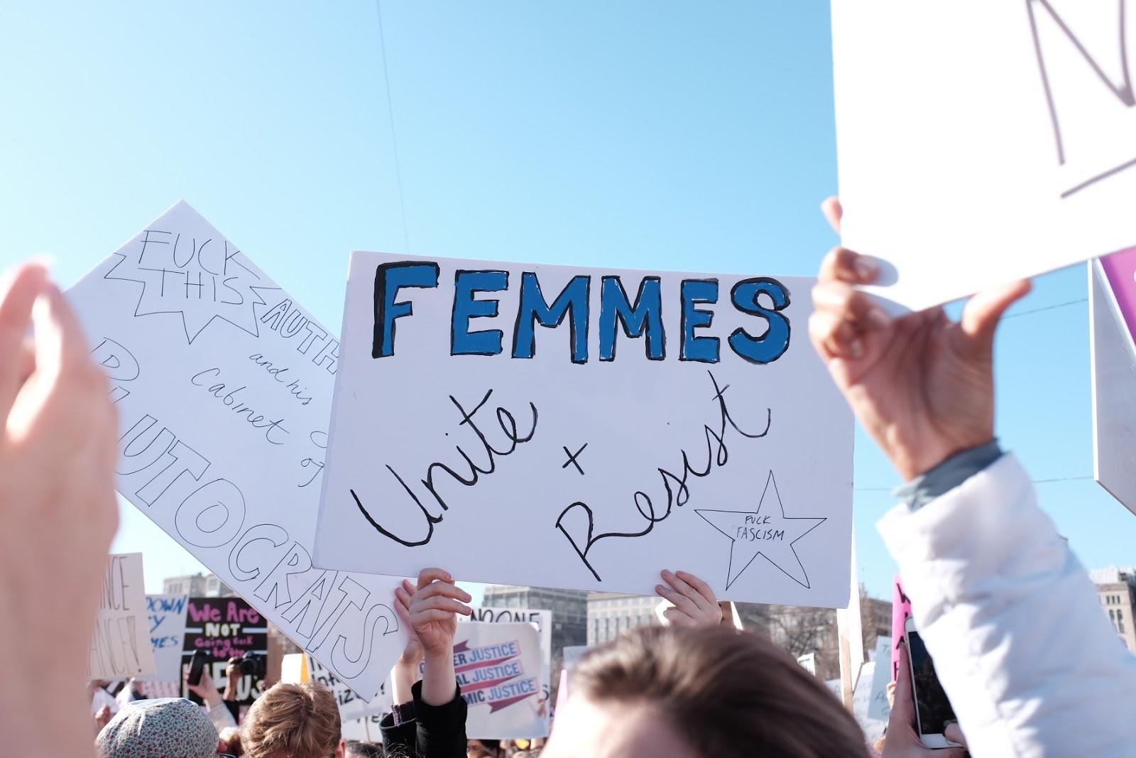 PHOTO ALBUM: Women's march Chicago