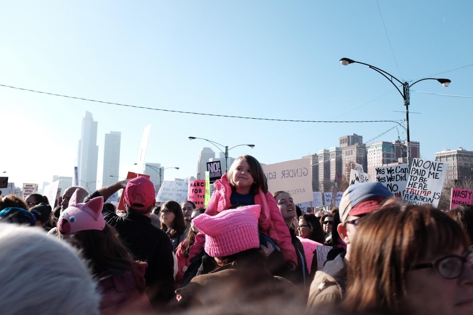 PHOTO ALBUM: Women's march Chicago