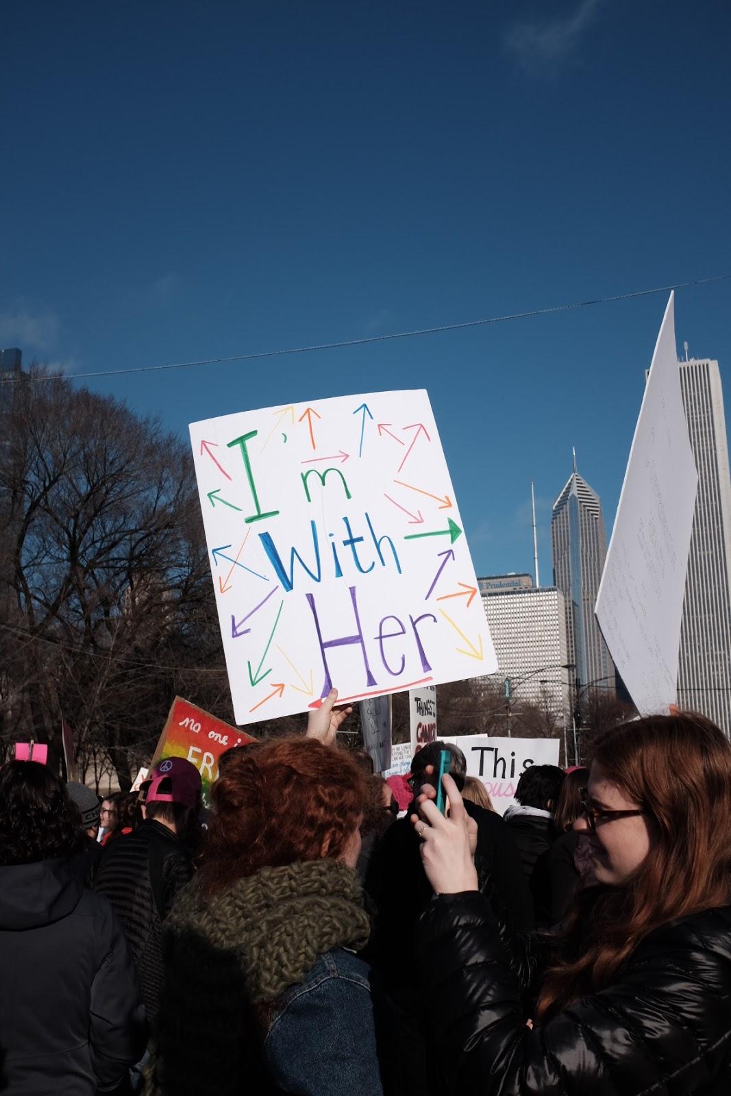 PHOTO ALBUM: Women's march Chicago