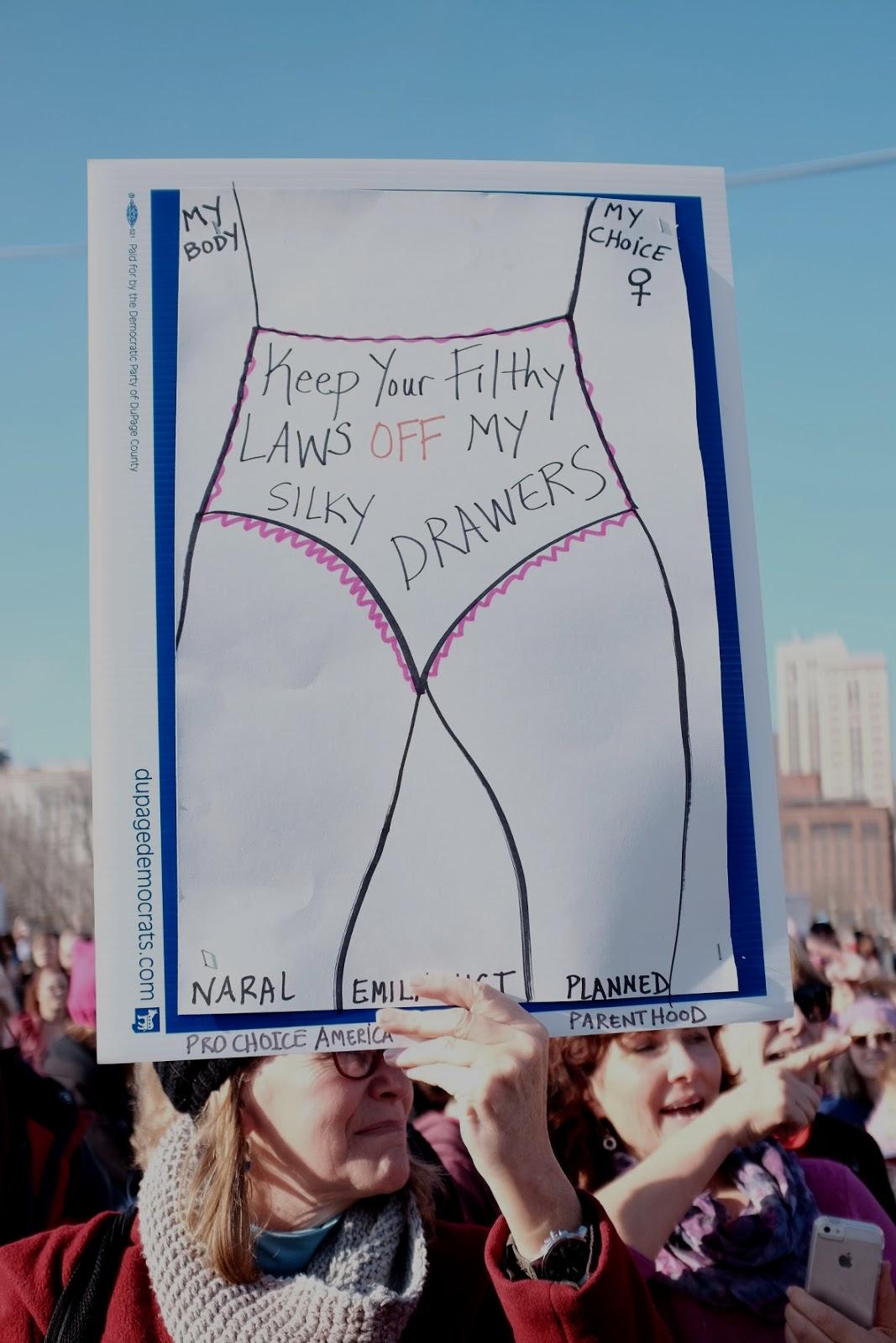 PHOTO ALBUM: Women's march Chicago