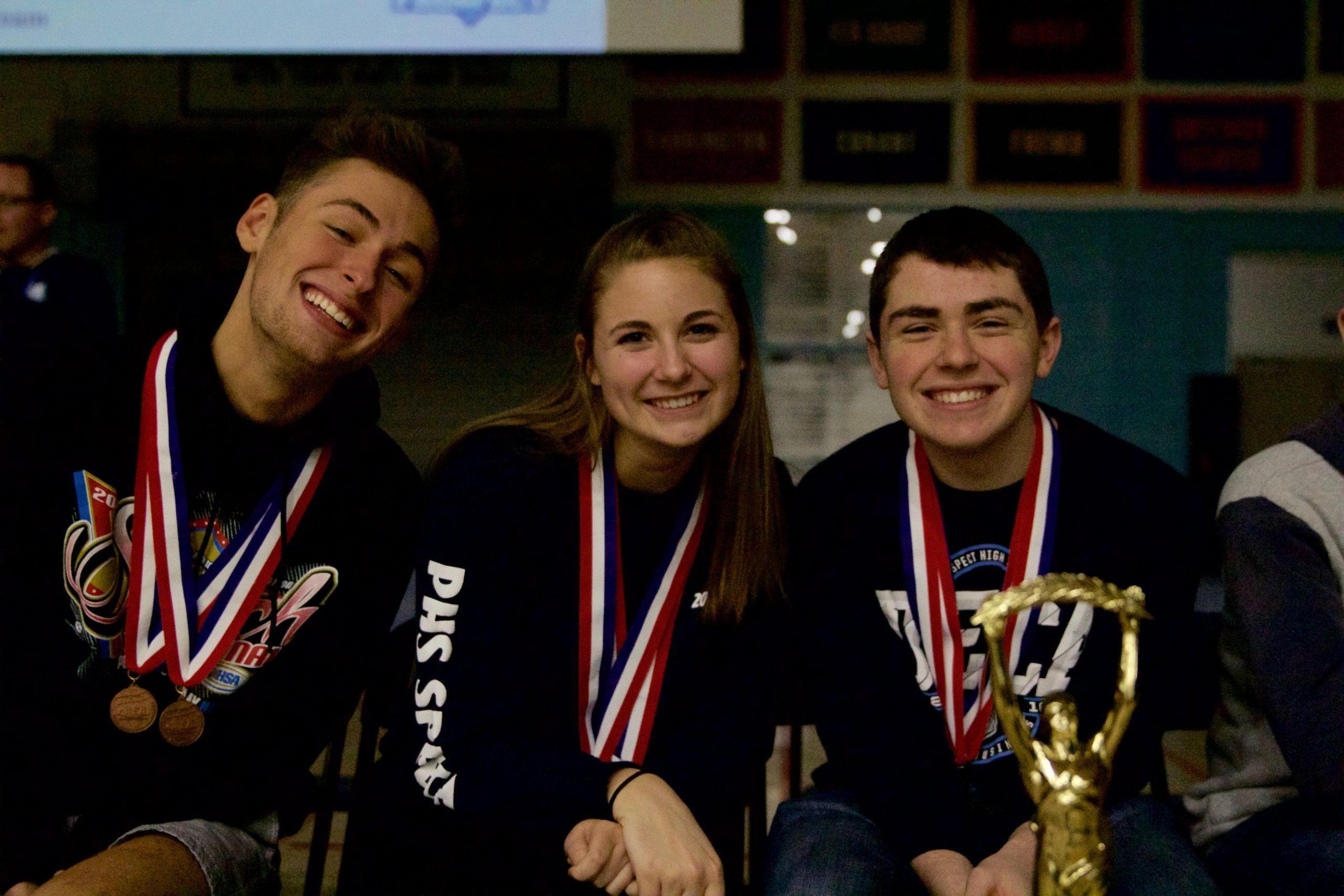 PHOTO ALBUM: Wrestling, speech team recognized for state at assembly