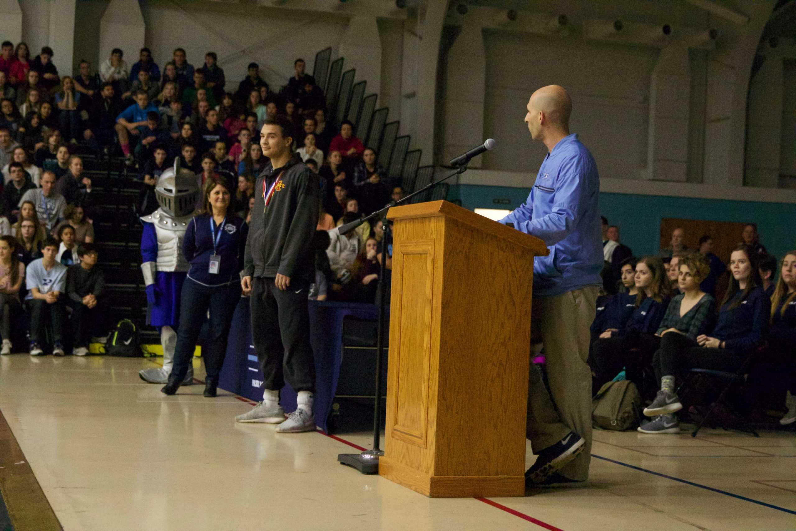 PHOTO ALBUM: Wrestling, speech team recognized for state at assembly