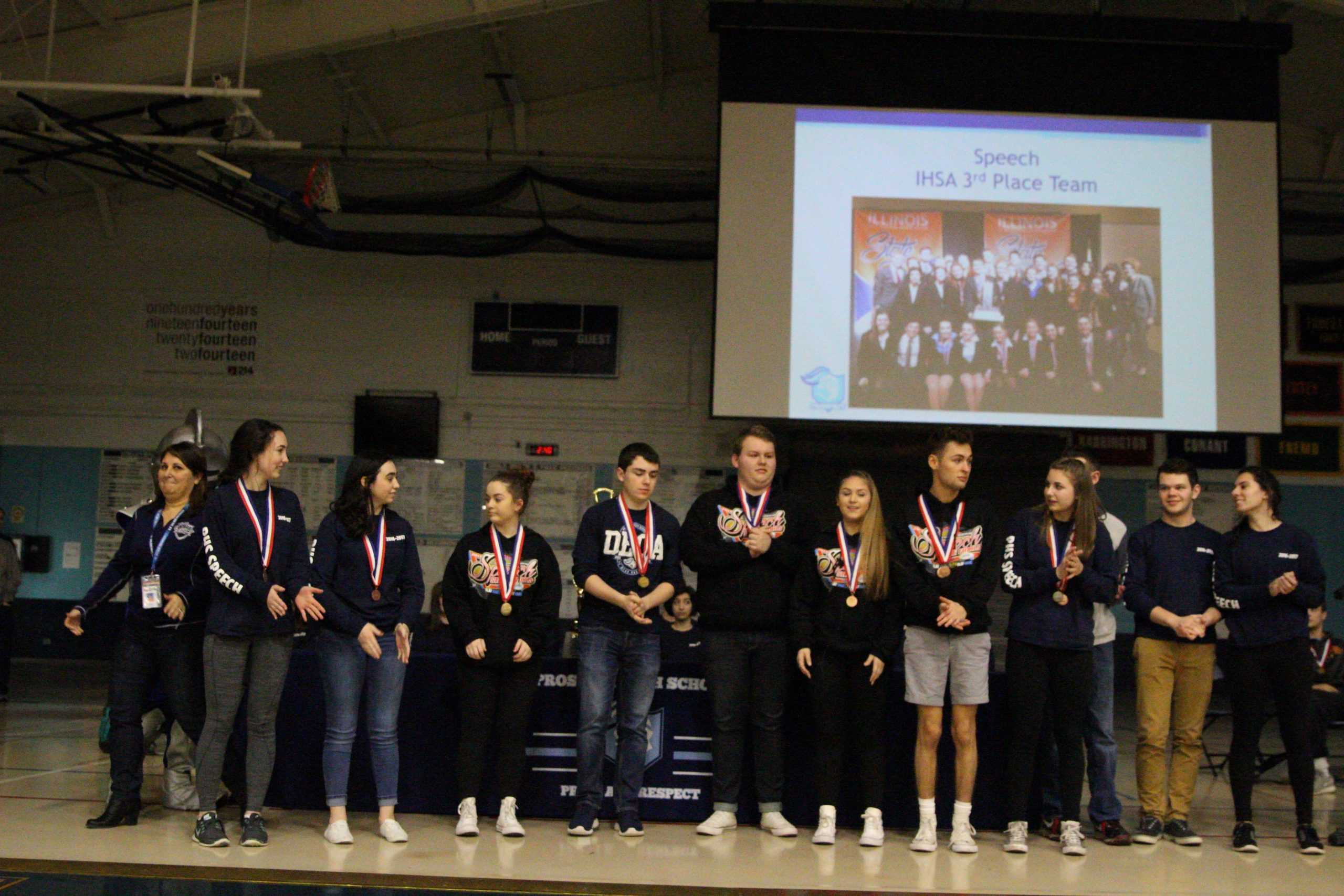 PHOTO ALBUM: Wrestling, speech team recognized for state at assembly