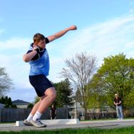 Boys’ track finishes third at Wanner Invite