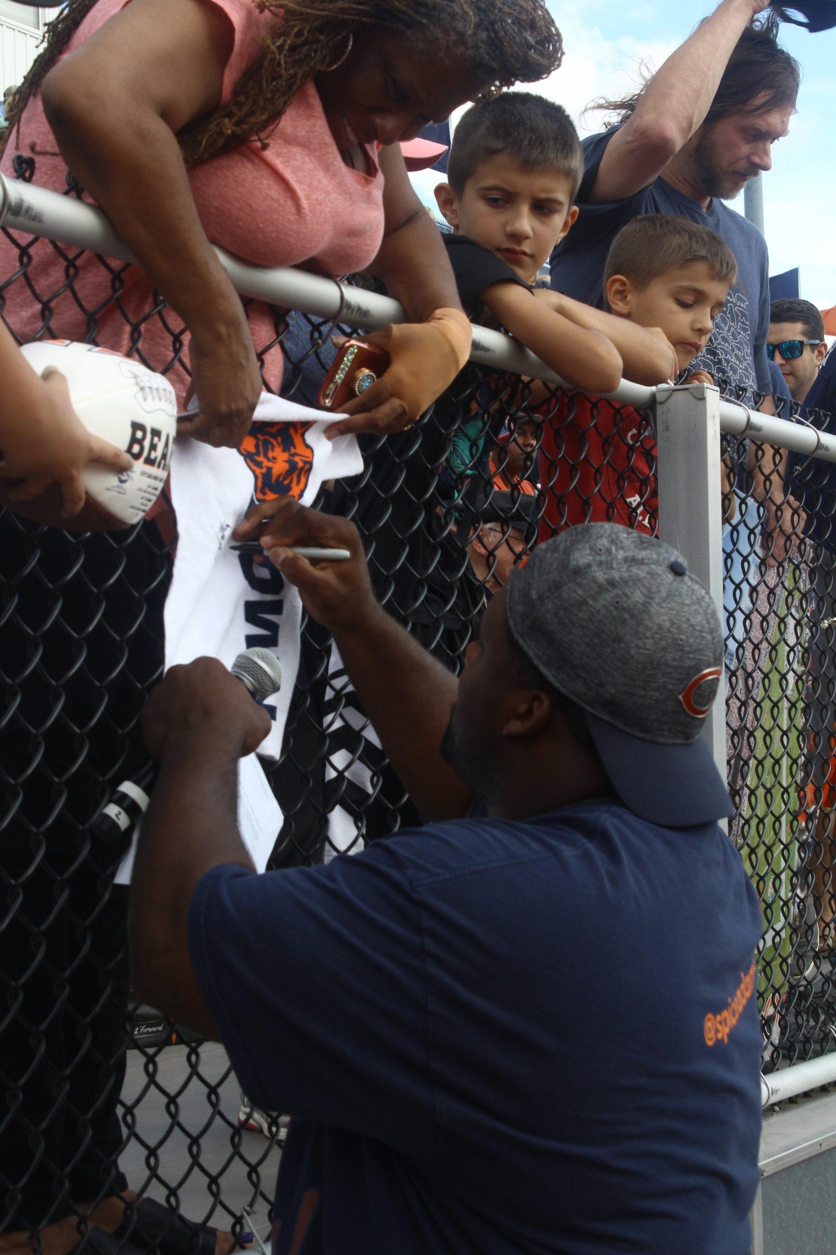 Bears practice photo album