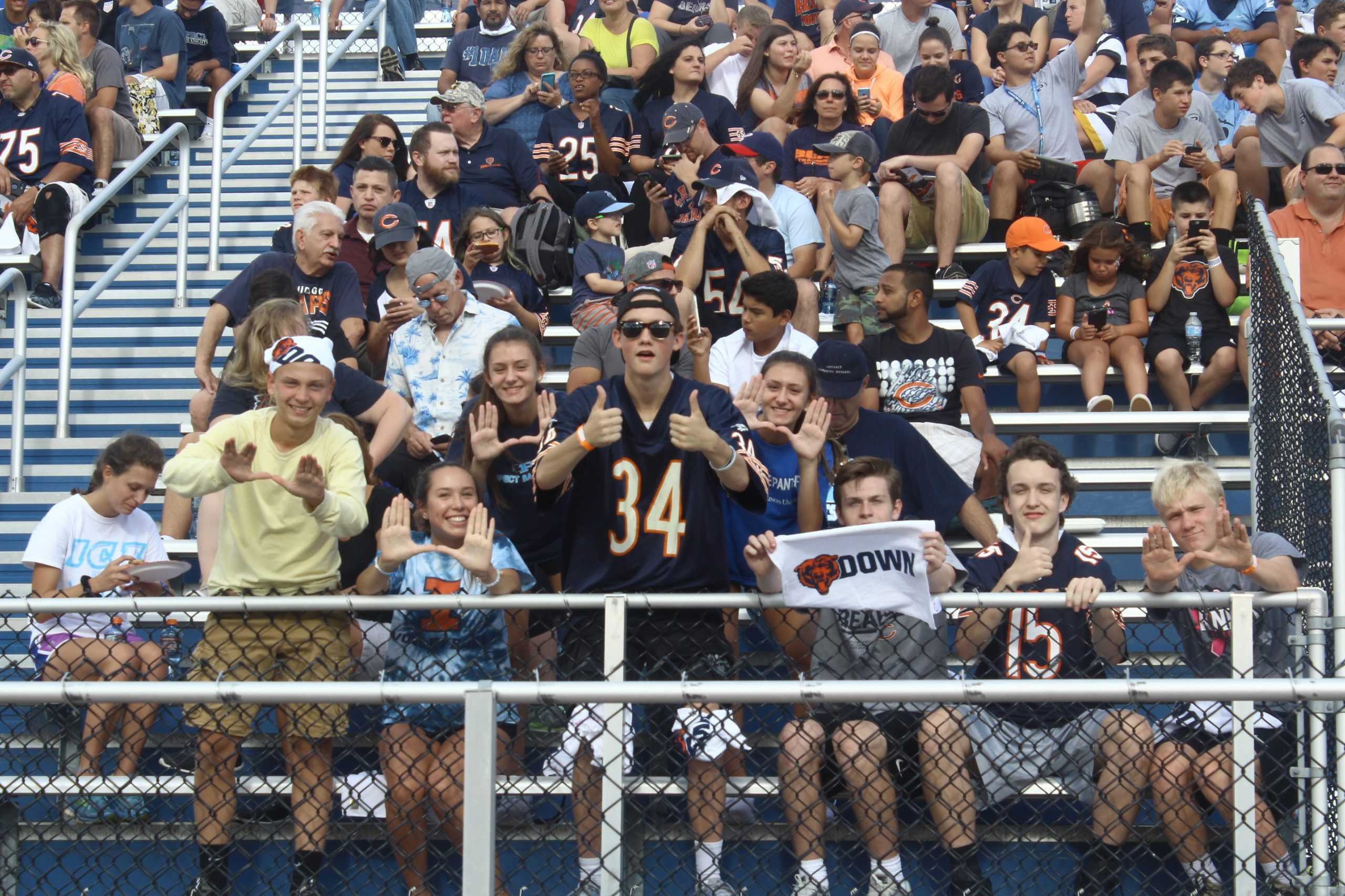 Bears practice photo album