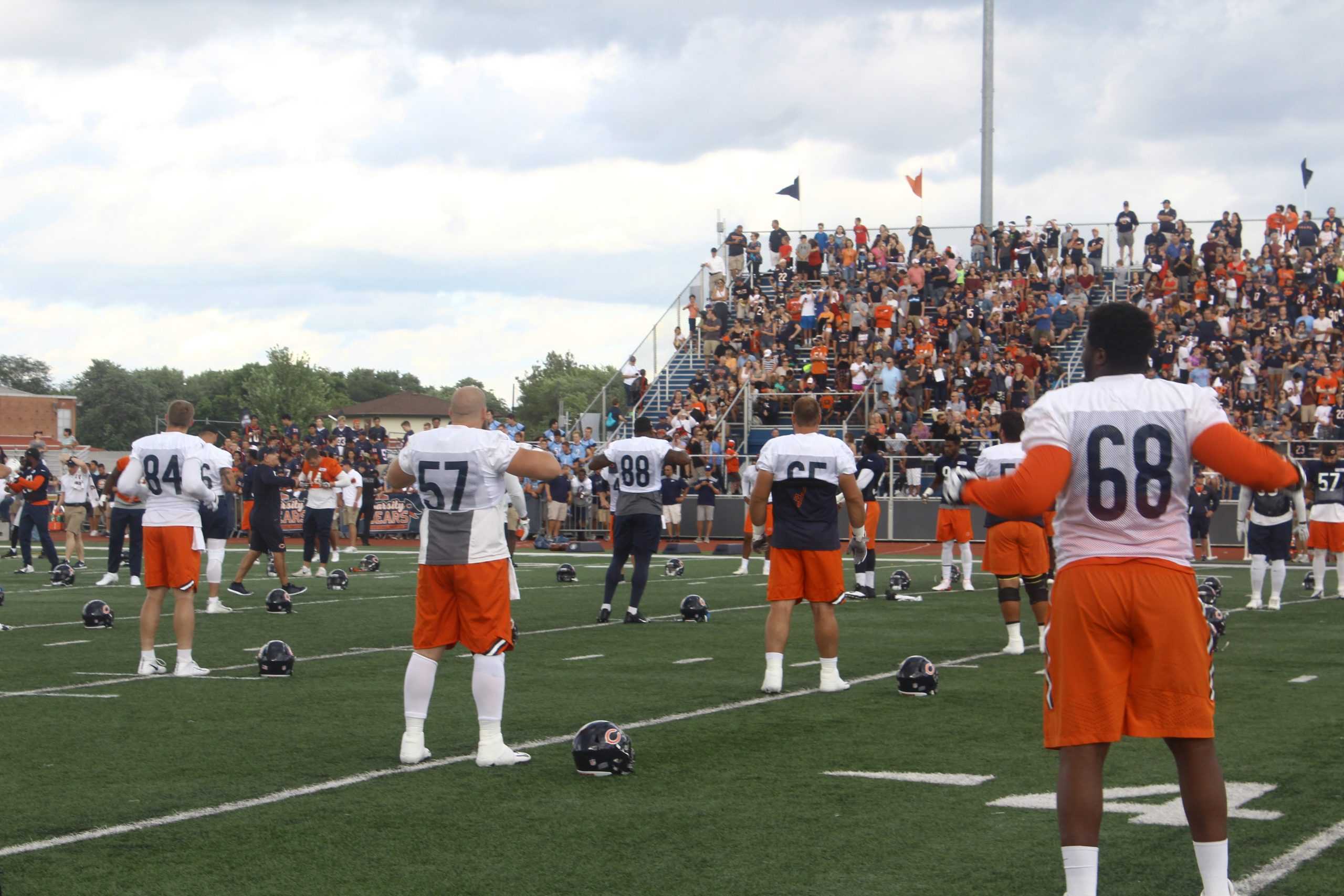 Bears practice photo album
