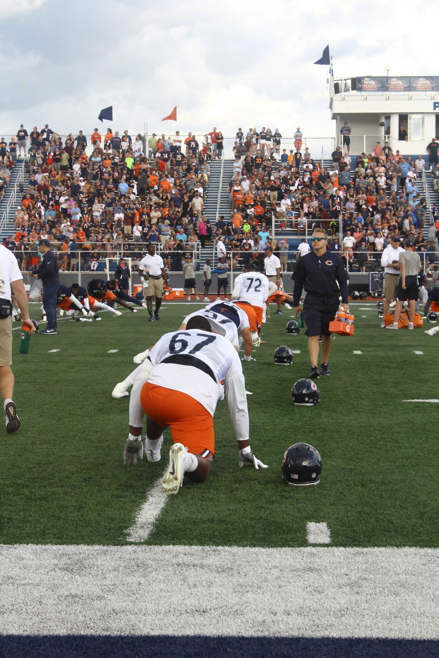 Bears practice photo album