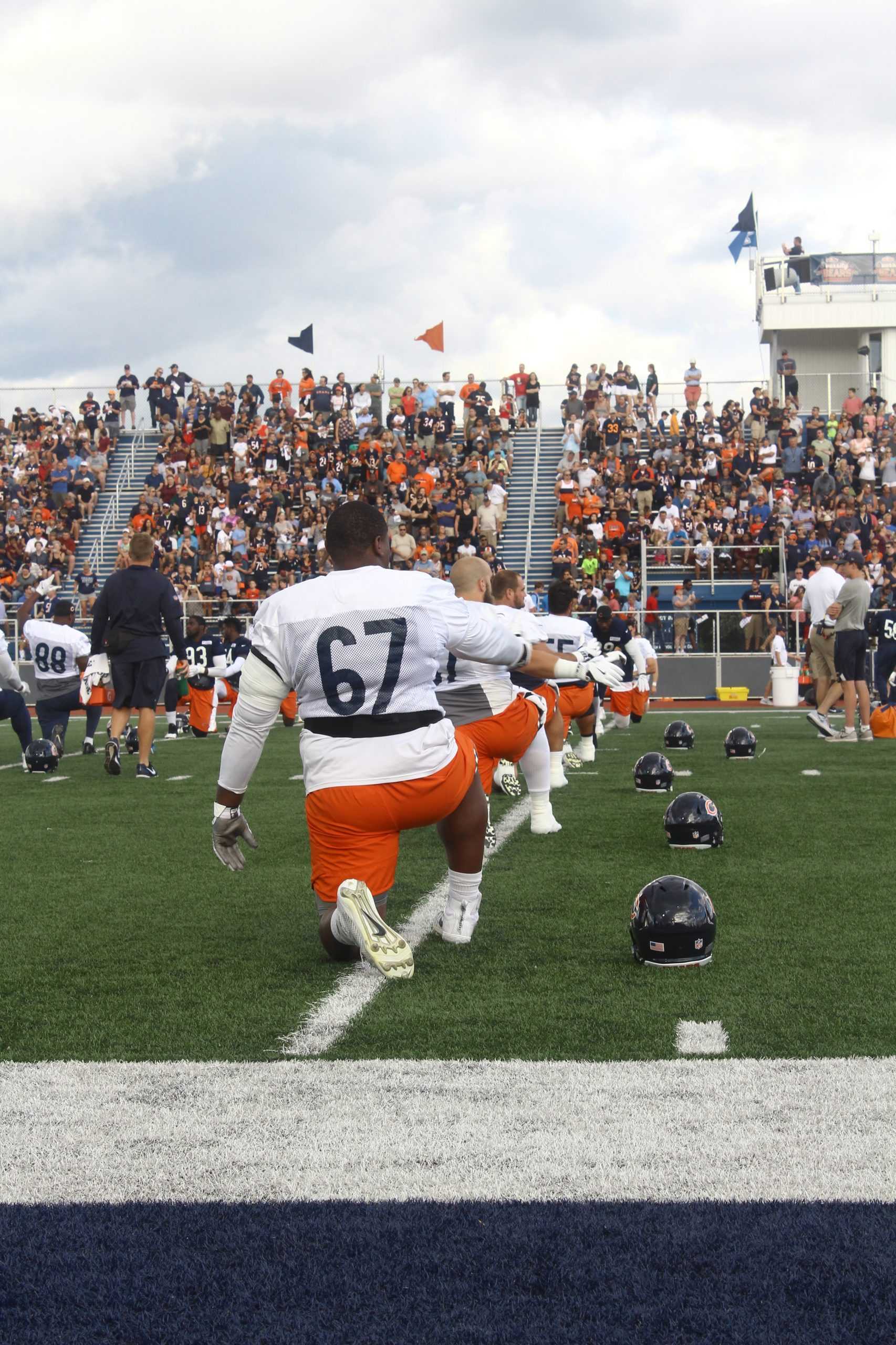 Bears practice photo album