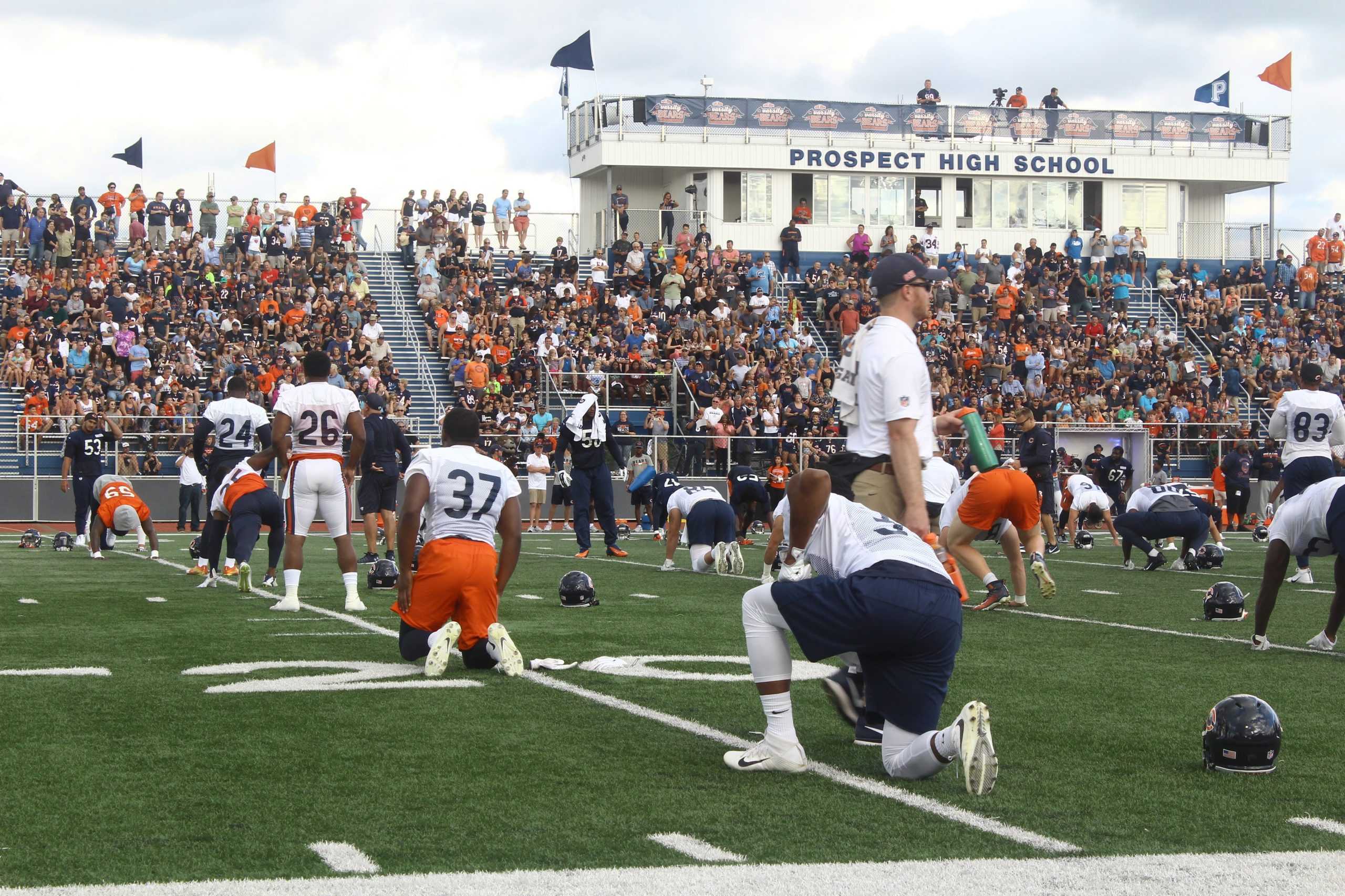 Bears practice photo album