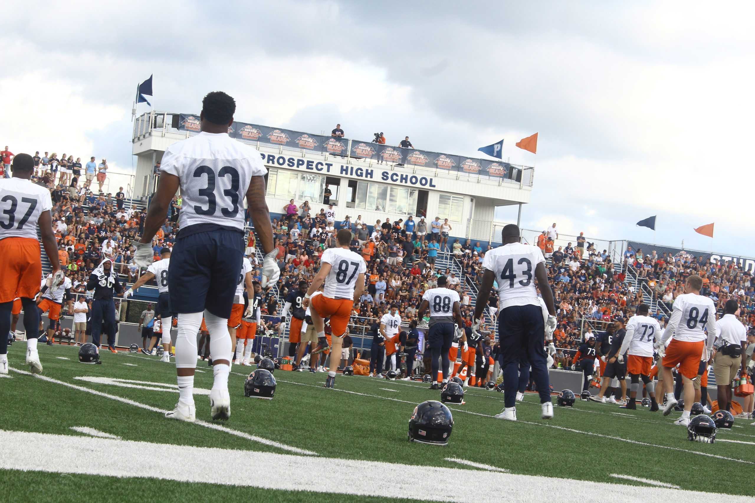 Bears practice photo album