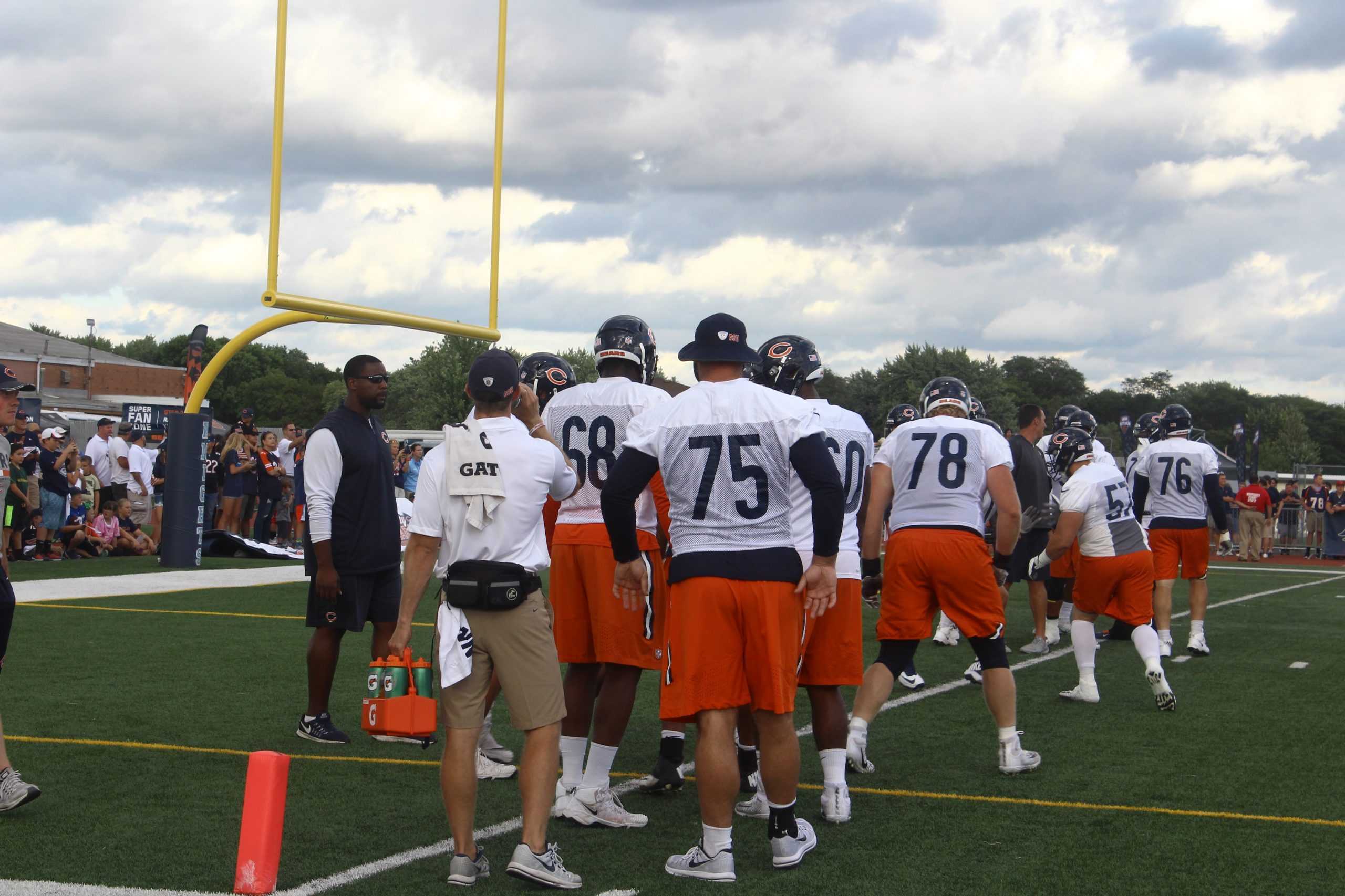 Bears practice photo album