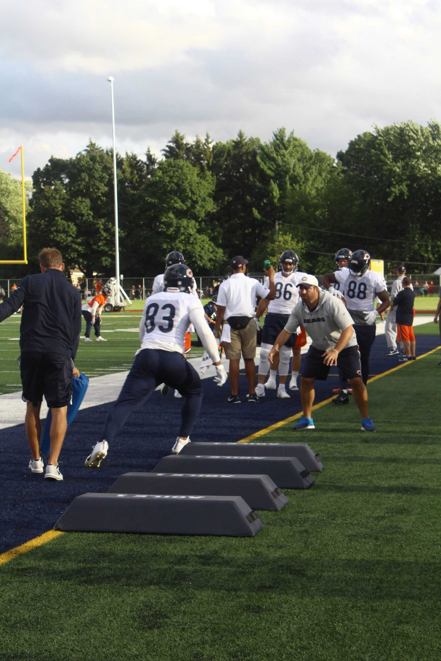 Bears practice photo album