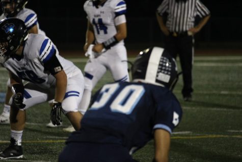 Football taken down by Mustangs