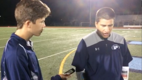 Postgame interview with head football coach Mike Sebestyen: 9/1