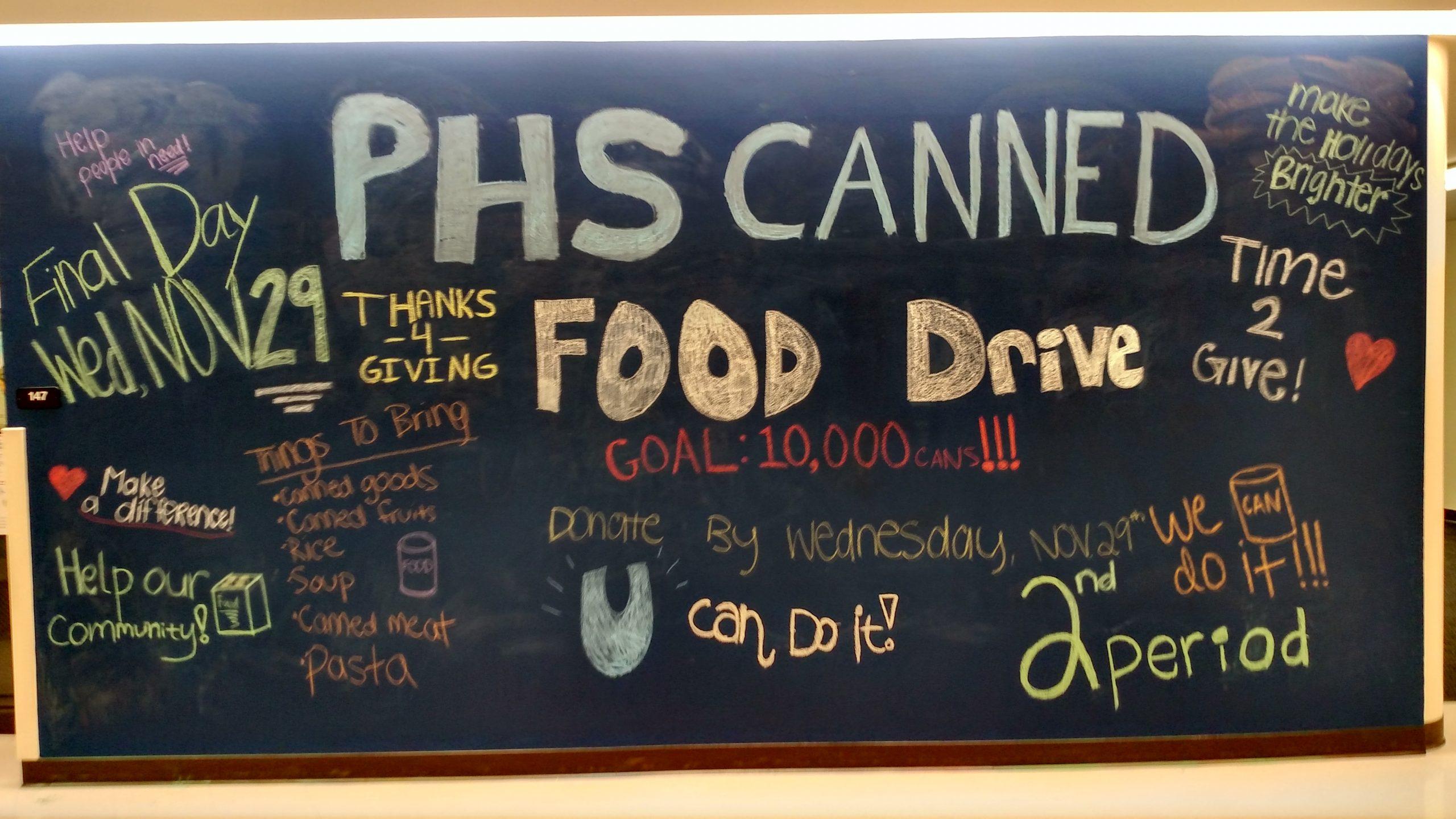 Food drive brings community together
