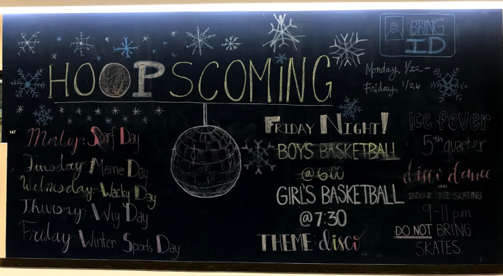 Hoopscoming passes school spirit