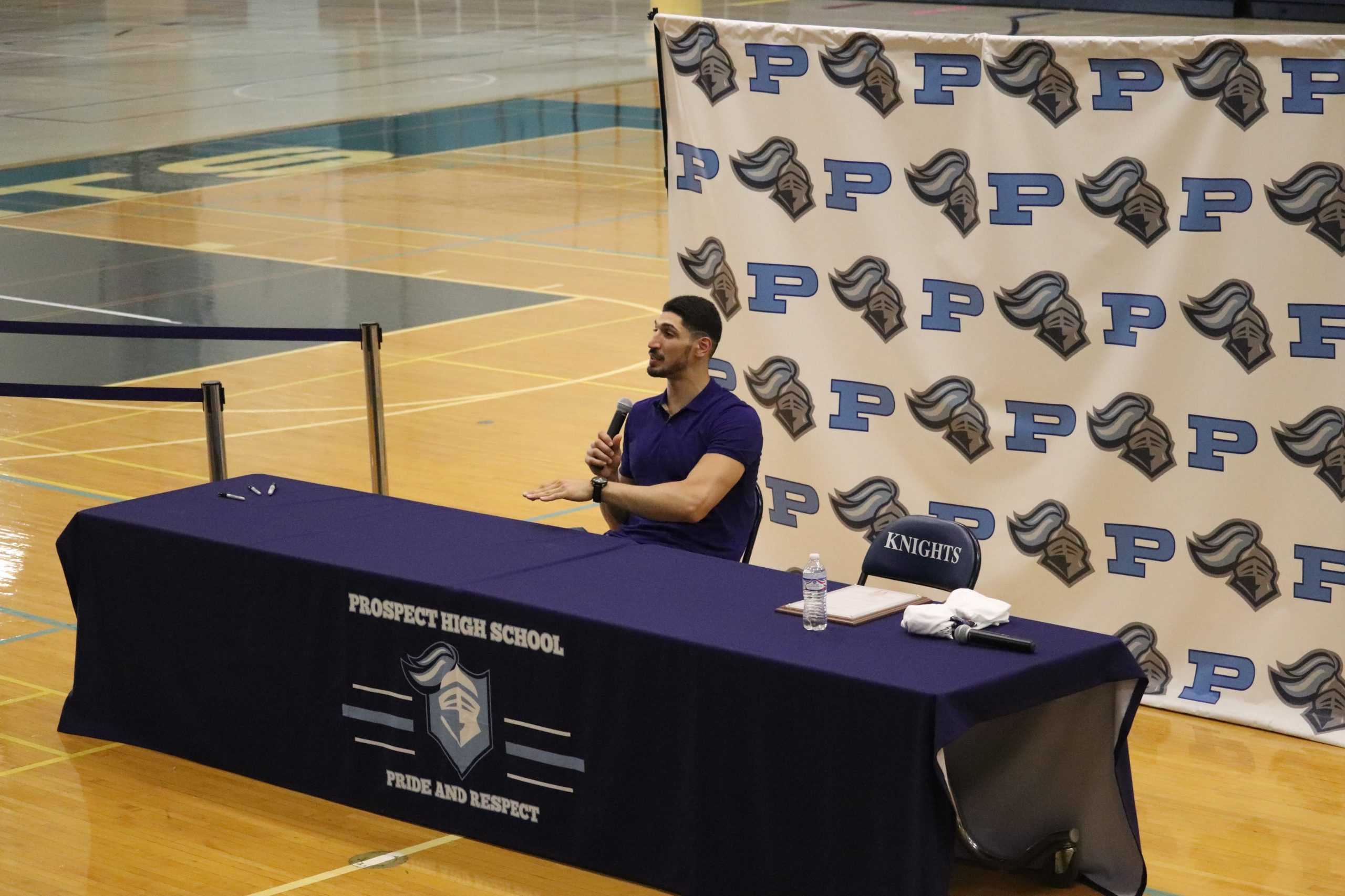 Enes Kanter talks basketball at Prospect