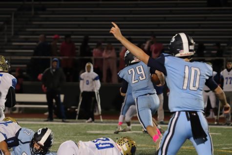 Football becomes playoff eligible after victory against Elk Grove