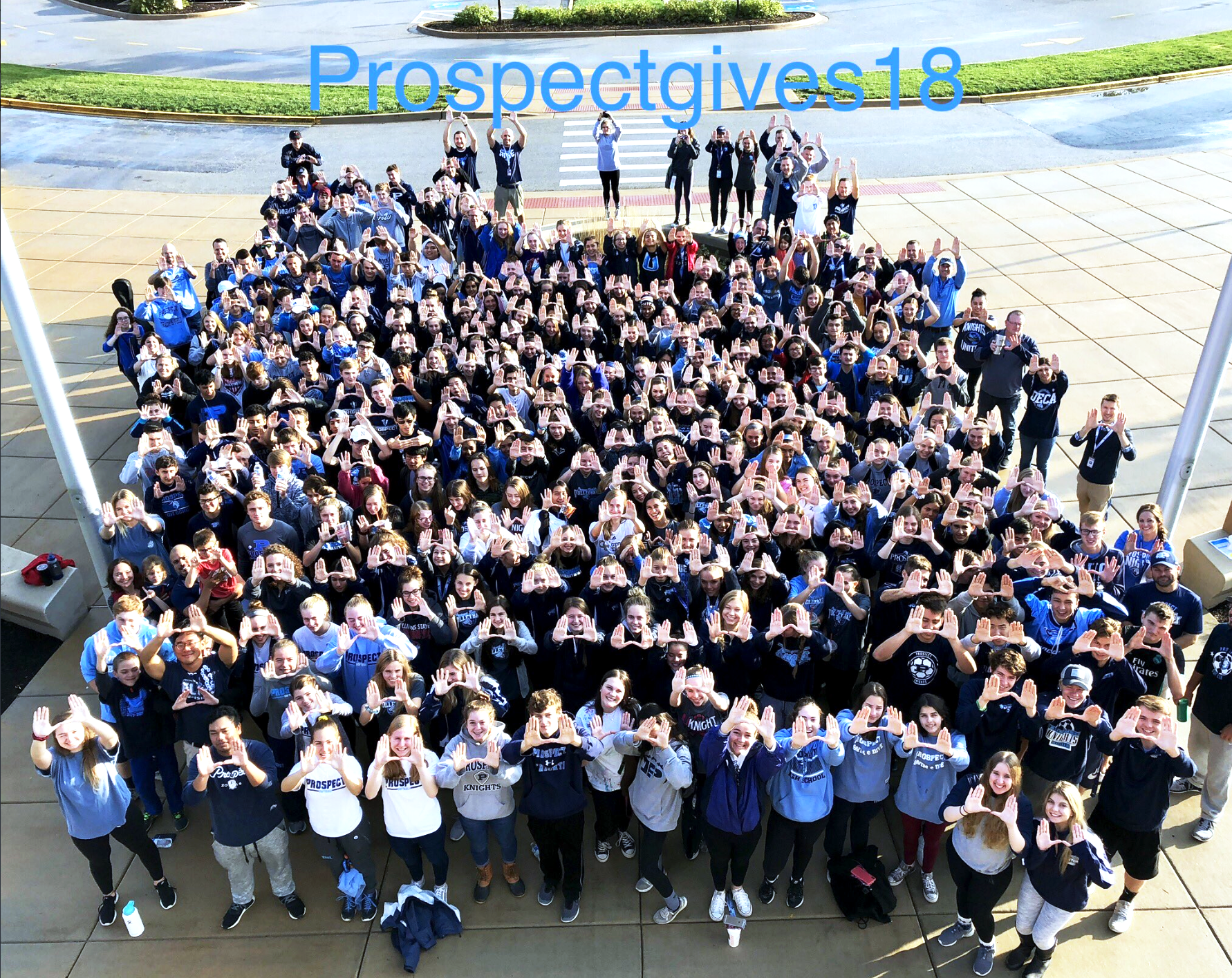 Prospect gives back pursues three years of service: The event