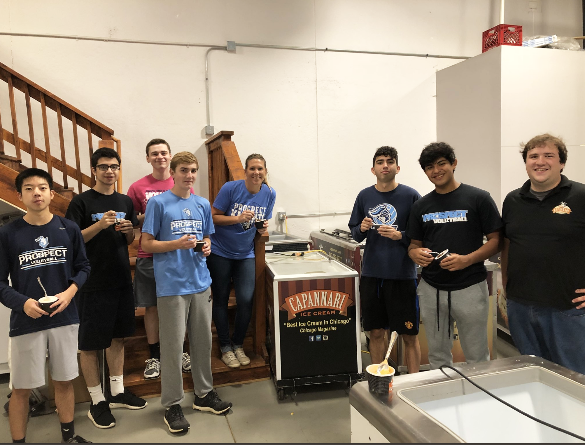 Prospect gives back pursues three years of service: The event