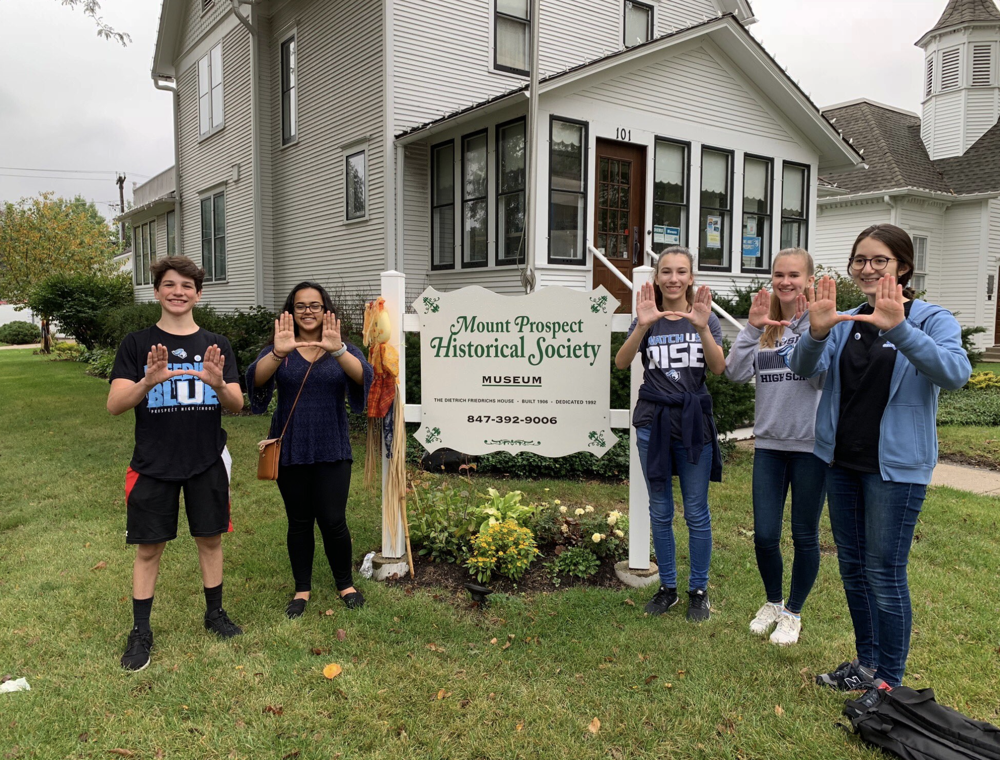 Prospect gives back pursues three years of service: The event