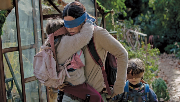 Bird Box viewing doesn't require blindfold