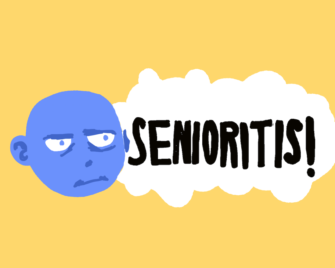 second-semester seniors succumb to senioritis
