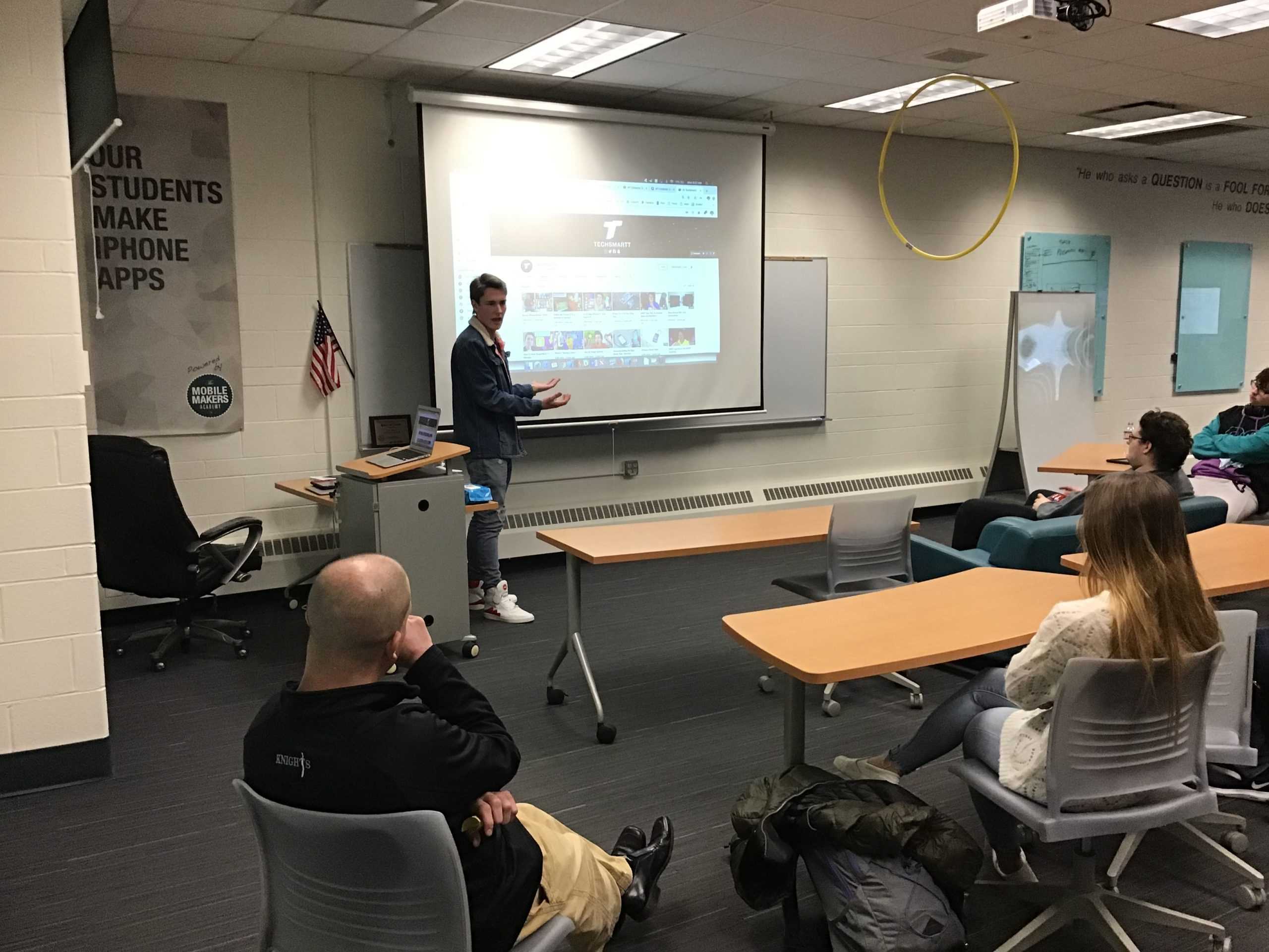 Prospect grad visits to talk youtube success