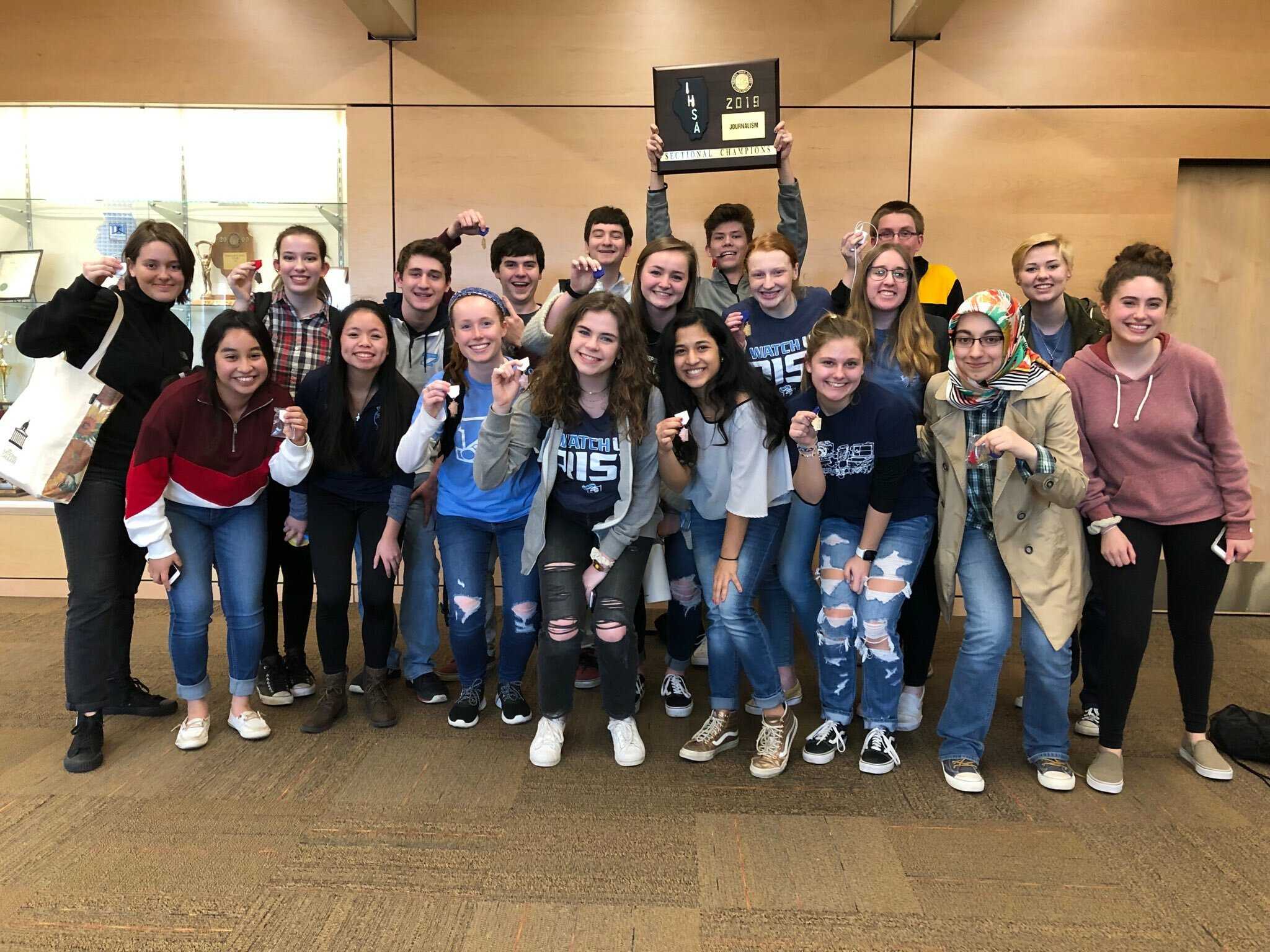 Propsect Journalism Wins Sectionals